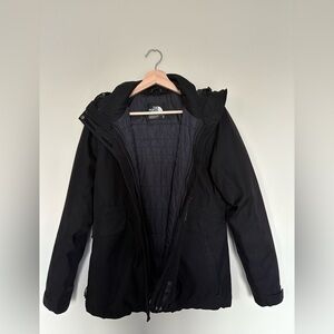The North Face Black Dryvent 3-in-one Jacket